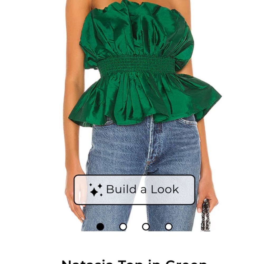 Elegant Green Women's Top